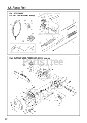 RedMax PSZ 2401 - RedMax Pole Saw (SN: 50200001 - 60600100) (2005-08)