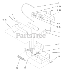 Toro 79366 - Toro 44" Two-Stage Snow Thrower for 5xi Tractor (SN: 089000001 - 089000500) (1998)