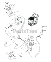 Scag STCII-52V-25CV-EFI - Scag Tiger Cat II 52" Zero-Turn Mower, 25hp Kohler (SN: S7500001 - S7599999)