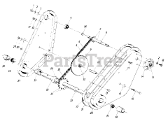 MTD 310-192 - MTD Cultivator (1989) Chain Case