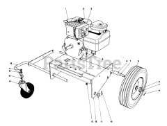 Toro 62912 - Toro Lawn Vacuum, 5hp (SN: 005000001 - 005999999) (1985)