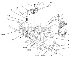 Toro 72042 (264-6) - Toro Yard Tractor (SN: 069000001 - 069999999) (1996) Clutch And Brake-Gear