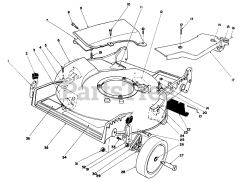 Toro 20219 - Toro Walk-Behind Mower (SN: 010000001 - 019999999) (1991)