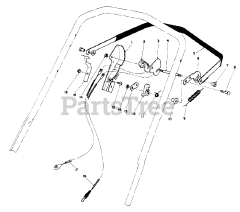 Toro 10500 - Toro 21" Rear Bagging Walk-Behind Mower (SN: 001000001 - 001999999) (1981) Traction Control Assembly