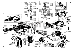 Husqvarna 34 - Husqvarna Chainsaw (1982-05) General Assembly