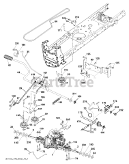 Husqvarna LTH 171 (960410208-00) - Husqvarna Lawn Tractor (2010-08) DRIVE