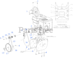 Cub Cadet 3X 28 (31AH5JVBB10) - Cub Cadet 3X 28" Snow Thrower (2023) Engine Drive