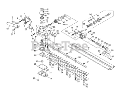 RedMax SRTZ 2460 - RedMax Short Reach Hedge Trimmer (SN: 00100101 & Above) (2012-08)