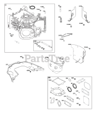 Briggs & Stratton 541477-2242-J1 - Briggs & Stratton Horizontal Engine Cylinder Group