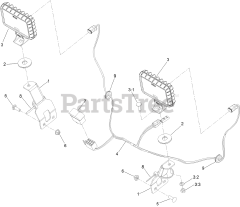 Toro 137-0558 - Toro Light Kit for MB TX 2500 Tracked Mud Buggy