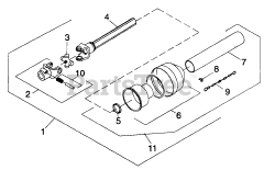 Cub Cadet 453 (590-453-100) - Cub Cadet Mower Deck, Rear Mount att Front Drive
