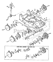 Troy-Bilt 34320 C - Troy-Bilt 21" Walk-Behind Mower, CARB (SN: 34320C0100101 - 34320C1199999)