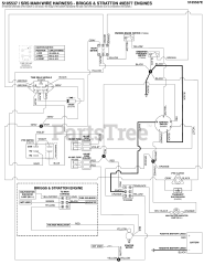 Ferris SRS Z2 (5901823) - Ferris SRS Z2 Series 52" Stand-On Mower, 28hp Briggs & Stratton, CARB Electrical Schematic - Ignition Grounding Circuit S/N: 2017954956 &amp; Above