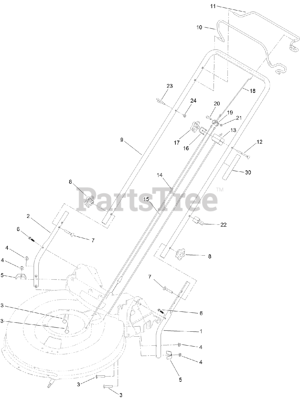 LawnBoy 10739 LawnBoy 21" WalkBehind Mower (SN 316000001