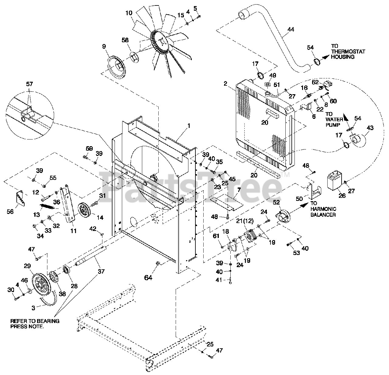 Generac QT04842JNAN Generac 48kW Home Standby Generator (SN 5261544