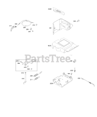 Briggs & Stratton 20A114-0131-E1 - Briggs & Stratton Horizontal Engine Controls, Governor Spring