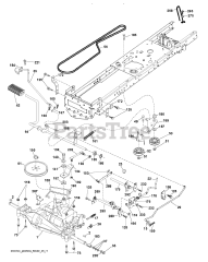 Husqvarna CT 126 (960410085-01) - Husqvarna 30" Lawn Tractor (2010-01) DRIVE