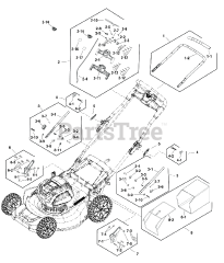 Snapper ESXD 19PWM82 (1696888-00) - Snapper XD 82V 19" Walk-Behind Mower