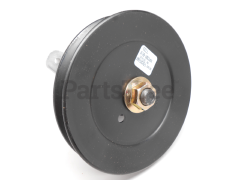 MTD 618-0624A Spindle And Pulley Assembly, 6.3" Dia Pulley - image 5