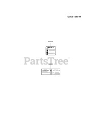 Kawasaki FJ180V-CS09 - Kawasaki Engine LABEL