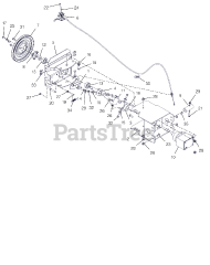 Ariens 921025 - Ariens 28" Power Brush, Subaru (SN: 057000 & Above)