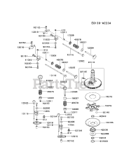 Kawasaki FX850V-AS02 - Kawasaki Engine VALVE/CAMSHAFT