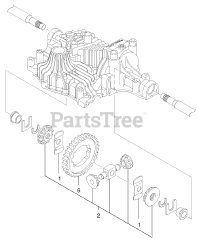 Toro 105-1383 - Toro Hydrostatic Transaxle Replacement Kit Differential Gear Assembly