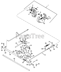 Gravely 989056 (PM 460) - Gravely Pro-Master Zero-Turn Mower, 30hp Kubota (SN: 000101 & Above)