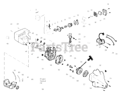 Weed Eater XT 600 - Weed Eater String Trimmer, Type 4 Engine Assembly Type 4