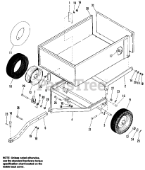 Simplicity 1691986 - Simplicity 6.5 cu. ft. Dump Cart