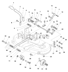 AGCO 1693468 - AGCO 38" Zero-Turn Mower, 14hp
