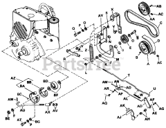 Simplicity 3212 H (990572) - Simplicity Sovereign Garden Tractor, 12hp