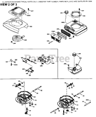 Craftsman 143.974018 - Craftsman Engine, Made by Tecumseh Engine Parts List #2