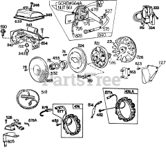 Briggs & Stratton 421417-0130-XX - Briggs & Stratton Horizontal Engine