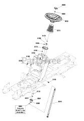 Massey Ferguson 2622 (2690971-02) - Massey Ferguson 44" Lawn Tractor, 22hp Steering Group - Manual
