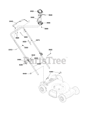 Snapper SP 90 (2691561-00) (12BVC3B7707) - Snapper 21" Walk-Behind Mower, RWD Variable, 775 Series Briggs