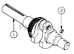 Cub Cadet 2135 (13A-214F100) - Cub Cadet Garden Tractor (SN: 326006 & Above) Crankshaft