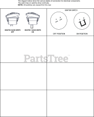 Ariens 921051 - Ariens Platinum 30" SHO Snow Blower, Ariens AX 414cc engine (SN: 180000 & Above) Switch - Diagram