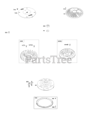 Briggs & Stratton 42E707-2631-E2 - Briggs & Stratton Vertical Engine Flywheel