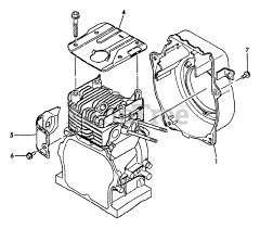 Echo TP-2000 - Echo Trash Pump Fan Housing