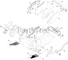 Toro 75500 (eS 3000 SD) - Toro 76cm Rear-Engine Riding Mower, 72V (SN: 322000001 - 322999999) (2022)