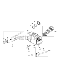 MTD 1X65CU - MTD Engine 1X65CU Fuel Tank