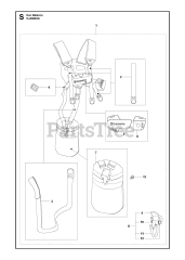Husqvarna 525 LS - Husqvarna Brush Cutter (2013-03) HARNESS