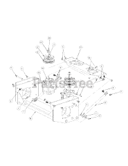 Cub Cadet M60-KW (53BH5D8X750) - Cub Cadet 60" Tank Zero-Turn Mower, 25hp Kawasaki Hydro Pump Assembly