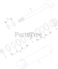 Toro 25430 (RT 600) - Toro Trencher (SN: 313000501 - 313999999) (2013)