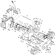 MTD 310-552-000 - MTD Snow Thrower (1990)
