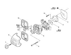 Echo PAS-225 - Echo PAS Series Powerhead (SN: S86813001001 - S86813999999)