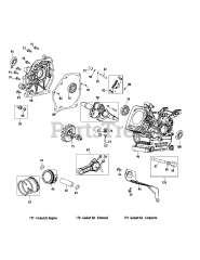 Troy-Bilt 375-SU - Troy-Bilt Engine 375-SU Crankcase