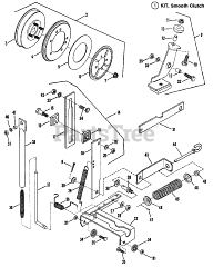 Snapper 25066 (81007) - Snapper 25" Rear-Engine Riding Mower, 6hp Smooth Clutch Assembly