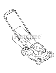 Craftsman 247.371170 (11A-A28H299) - Craftsman Walk-Behind Mower (2010) (Sears)